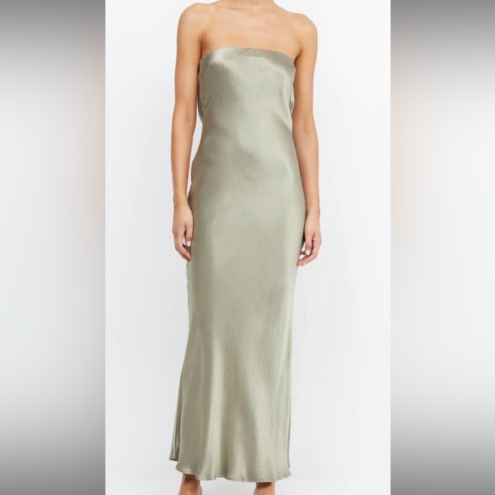 Bec + bridge moon dance dress sage